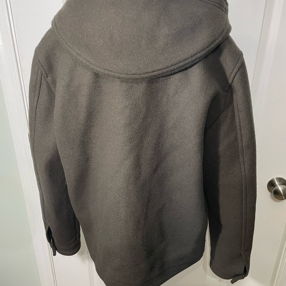 Magaschoni  Man Dark Green Hooded Jacket Size Large - Picture 8 of 10